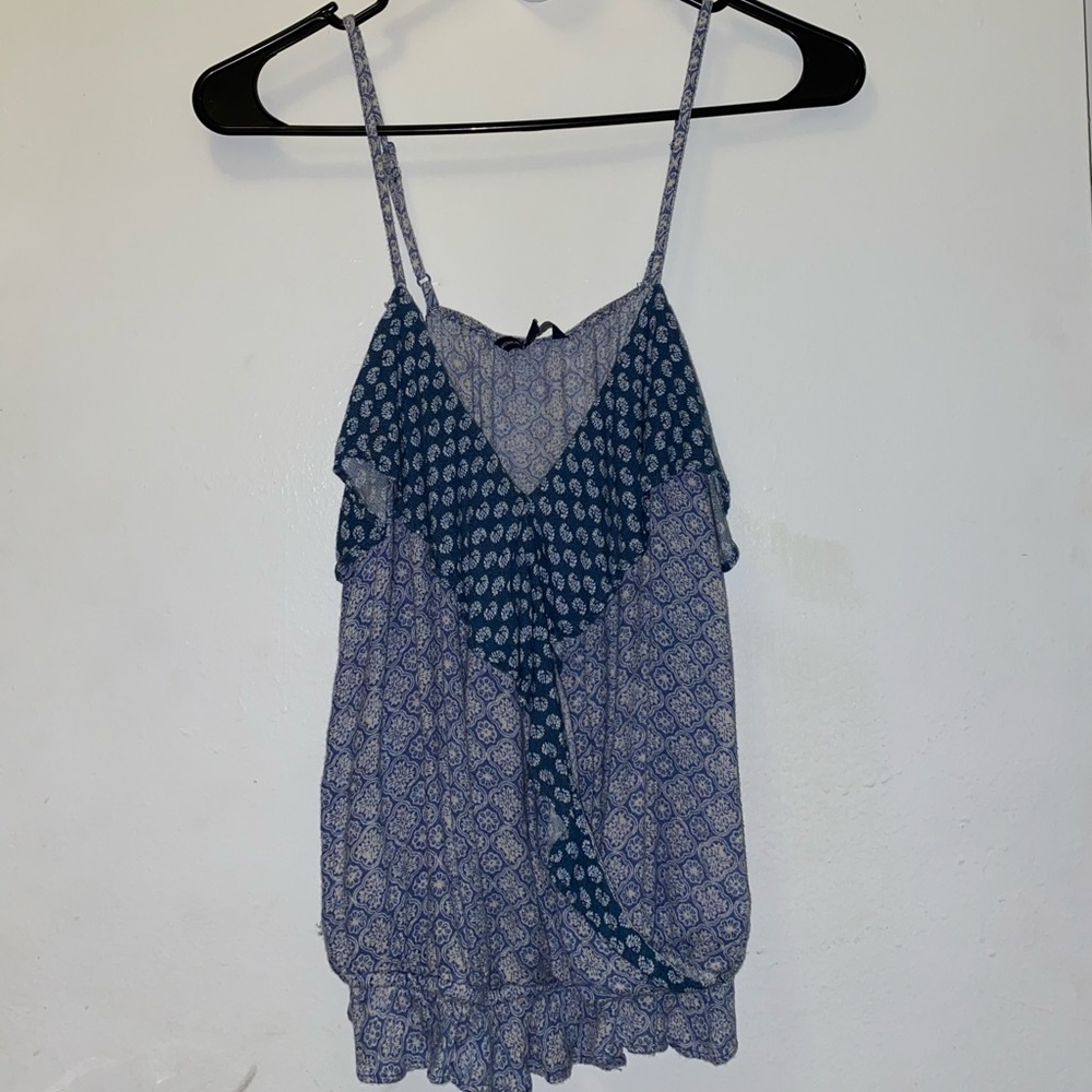 Blue American Eagle blouse